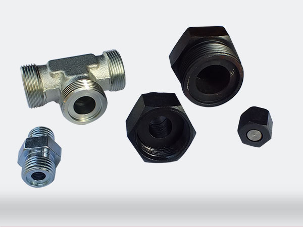 公制螺纹O型圈平面密封接头